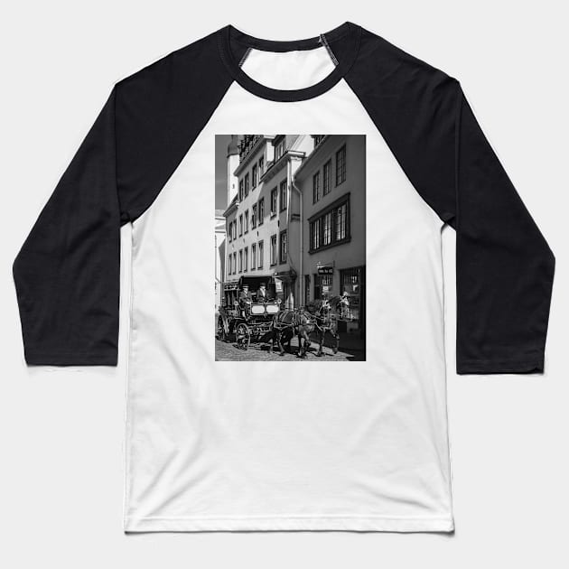 Carriage Baseball T-Shirt by Errne